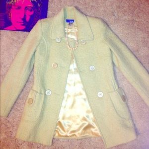 dELiA*s light green pea coat